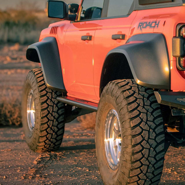Step and Rock Slider for Ford Bronco 4-Door