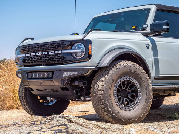 Baja Tubular Front Bumper and Skid Plate for Ford Bronco