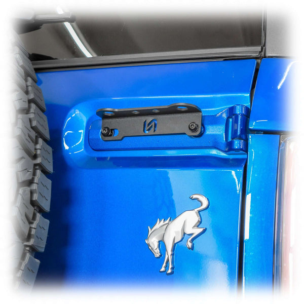 Tailgate Hinge Antenna and Whip Mount for Ford Bronco