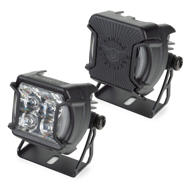 2016-2023 Toyota Tacoma (3rd Gen) A-Pillar Hood Mount Brackets w/ VEGA™ Series 4 Spotlights