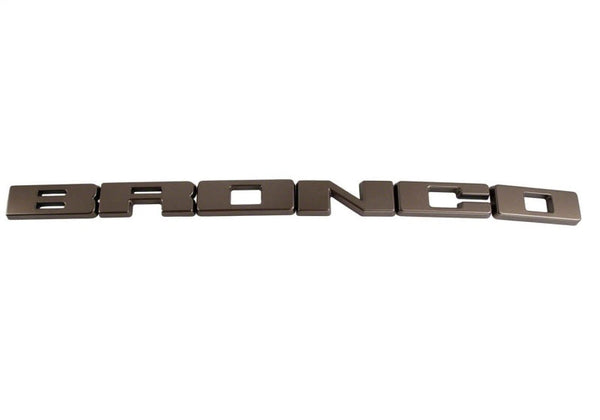 Ford Racing 2021+ Bronco Grille Lettering Overlay Kit - Bronze M-1447-BLBR