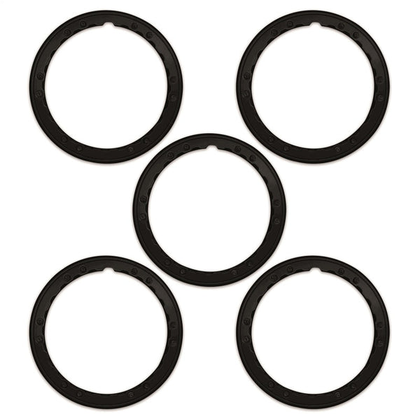 Ford Racing 21-22 Bronco Bead Lock Trim Ring Kit - Black M-1021K-BLB