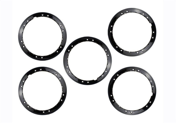 Ford Racing 21-22 Bronco Bead Lock Trim Ring Kit - Black M-1021K-BLB