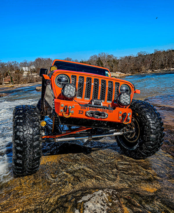 Gauntlet Front Bumper w/Winch Plate for Jeep JL/JT (2018+)
