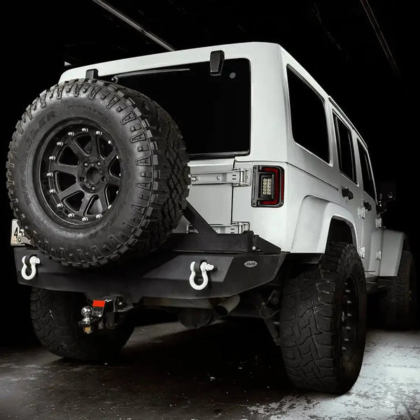 V2 | 2007-2017 Jeep Wrangler JK Flush Mount LED Tail Lights | Low-Profile Trail Protection