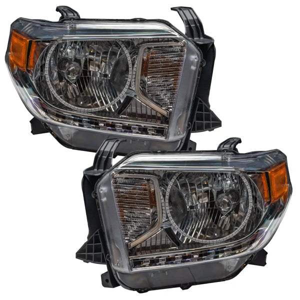 ORACLE Lighting 2014-2017 Toyota Tundra Pre-Assembled Halo Headlights - Dual Halo