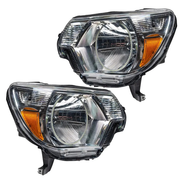 ORACLE Lighting 2012-2015 Toyota Tacoma Pre-Assembled Halo Headlights - Chrome