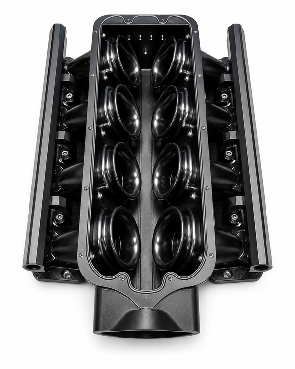 Granatelli ZILLA Black Billet LS Intake Manifold – 105mm Inlet – 980105