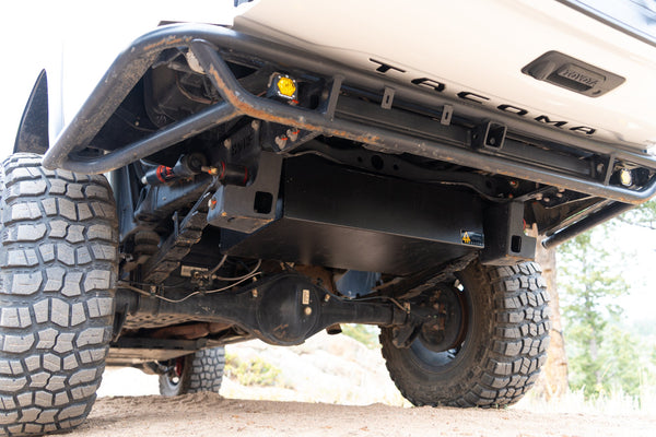 2016-2023 Toyota Tacoma 18-Gallon Auxiliary Fuel Tank System — Helivue Design
