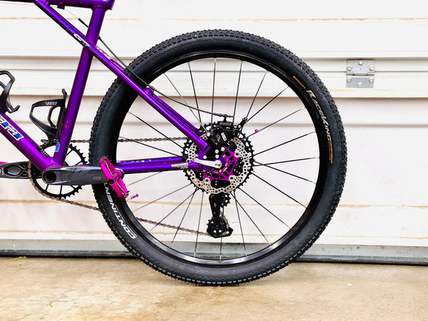 GT Backwoods Disc Brake ATB xbike xbiking disc conversion flat mount IS mount Post mount bike biking cycling cycles billet anodized