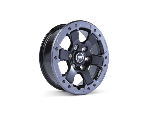 Ford Racing 2021 Bronco 17x8.0 Beadlock Carbonized Gray Badlands Wheel Kit M-1007-DC17B