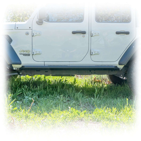 Rock Slider Steps with Frame-Mount System for Jeep Wrangler JL 4-Door