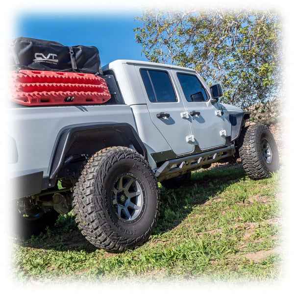 Rock Sliders with Frame-Mount System for Jeep Gladiator JT