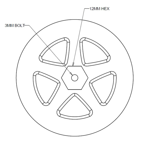 Latrax RC 2.2" Wheels