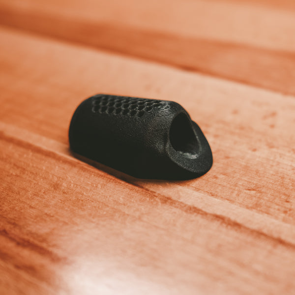 Campsite Carbon JK JKU JL JLU JT Jeep Wrangler Gladiator microphone mount mic carbon fiber nylon self adhesive OEM look