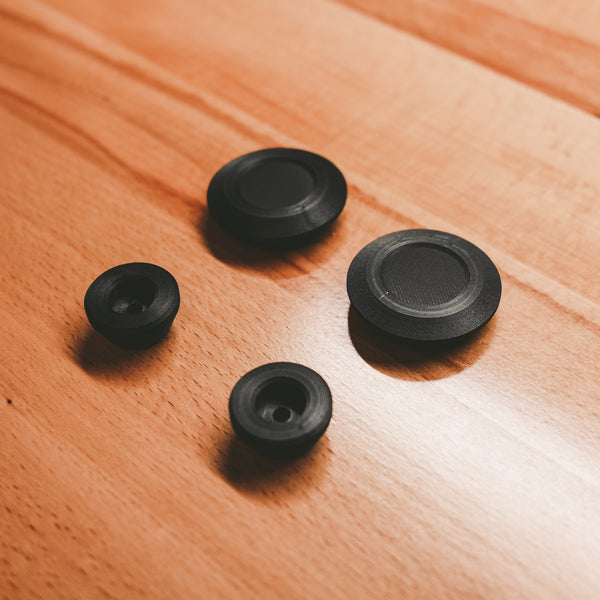 Campsite Carbon hood insulation clips pin push plastic bumper delete Footman loop delete JK JKU Hood bumper delete