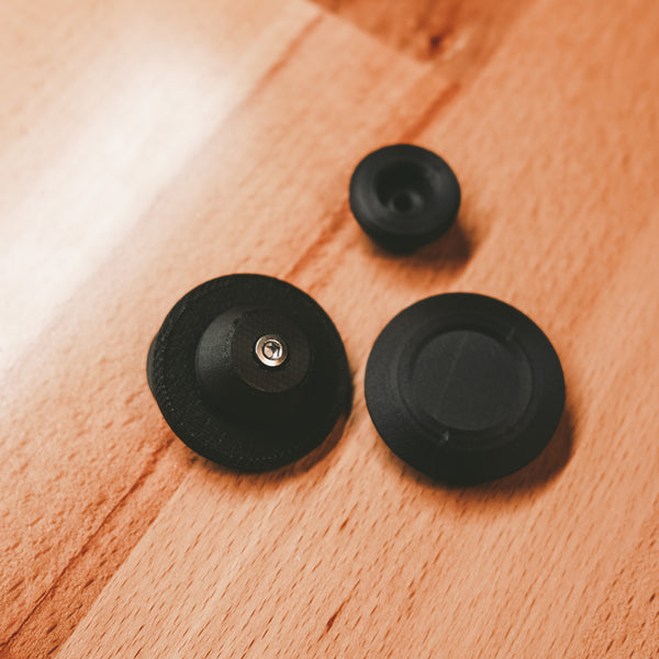 Campsite Carbon hood insulation clips pin push plastic bumper delete Footman loop delete JK JKU Hood bumper delete