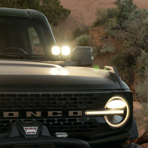 Ford Bronco Dual Mirror-Mounted Off-Road Lights — Ford Racing (M-15200K-BDML)