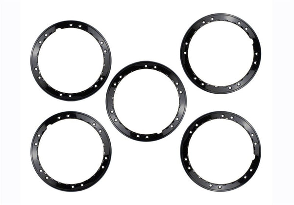 Ford Racing 21-22 Bronco Bead Lock Trim Ring Kit - Black M-1021K-BLB