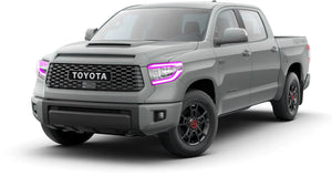2018-2021 Toyota Tundra Headlight DRL Upgrade Kit — ORACLE Lighting Dynamic ColorSHIFT