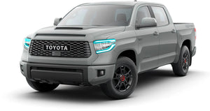 2018-2021 Toyota Tundra Headlight DRL Upgrade Kit — ORACLE Lighting Dynamic ColorSHIFT