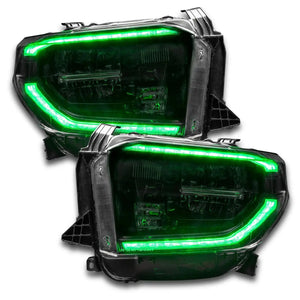 2018-2021 Toyota Tundra Headlight DRL Upgrade Kit — ORACLE Lighting Dynamic ColorSHIFT