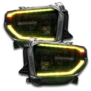 2018-2021 Toyota Tundra Headlight DRL Upgrade Kit — ORACLE Lighting Dynamic ColorSHIFT