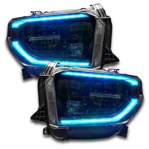 2018-2021 Toyota Tundra Headlight DRL Upgrade Kit — ORACLE Lighting Dynamic ColorSHIFT