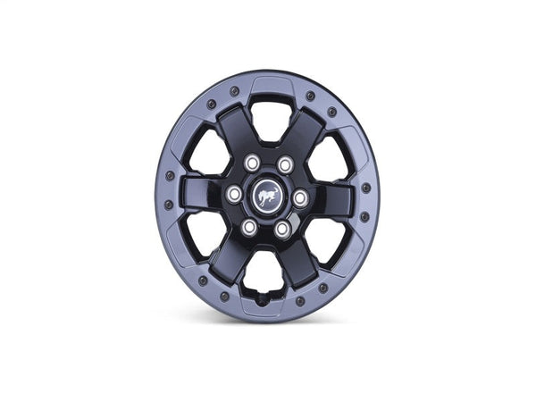 Ford Racing 2021 Bronco 17x8.0 Beadlock Carbonized Gray Badlands Wheel Kit M-1007-DC17B