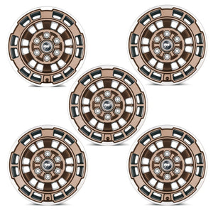 2021-2023 Ford Bronco 17x8.5 Wheel Kit, Sinister Bronze — Ford Racing (M-1007K-P1785BRN)