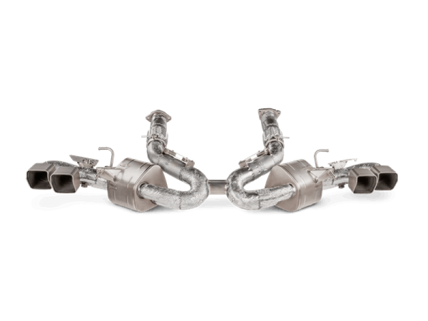 Akrapovic 2020+ Chevrolet Corvette C8 Slip-On Line (Titanium) S-CO/TI/3