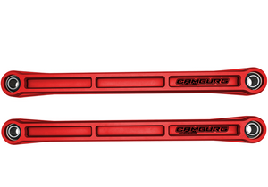 2021-2023 Ford Bronco KINETIK Rear Billet Lower Trailing Arm Kit, Red — Camburg (CAM-120032-RED)