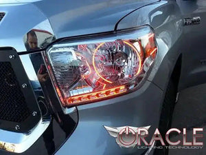 2014-2017 Toyota Tundra LED Headlight Halo Kit — ORACLE Lighting