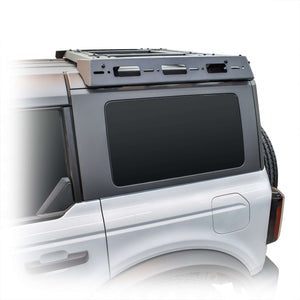 2021+ Ford Bronco 4-Door Half Roof Rack for Hard Top — Turn Offroad