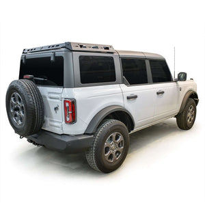 2021+ Ford Bronco 4-Door Half Roof Rack for Hard Top — Turn Offroad