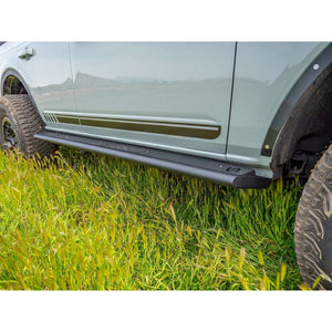 2021+ Ford Bronco 4-Door Step & Rock Slider — Turn Offroad