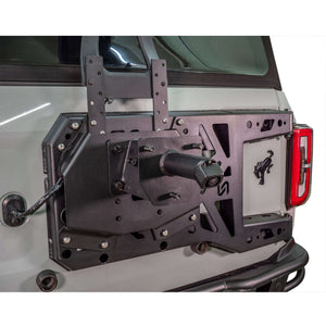 2021+ Ford Bronco Adjustable Tire Carrier & Camera Mount — Turn Offroad