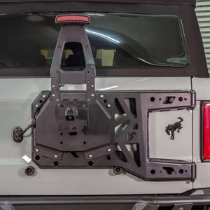 2021+ Ford Bronco Adjustable Tire Carrier & Camera Mount — Turn Offroad