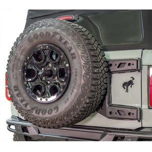2021+ Ford Bronco Adjustable Tire Carrier & Camera Mount — Turn Offroad