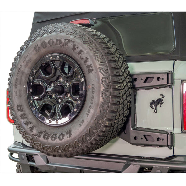 Adjustable Tire Carrier and Camera Mount for Ford Bronco