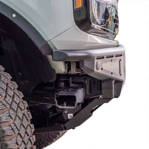 2021+ Ford Bronco Front Bumper & Skid Plate — Turn Offroad Baja Tubular