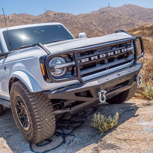 2021+ Ford Bronco Grill Guard — Turn Offroad