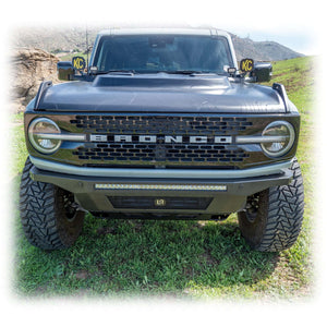 2021+ Ford Bronco Front Bumper & Skid Plate — Turn Offroad Hyperlyte