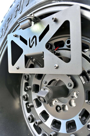 2021+ Ford Bronco License Plate Relocation Bracket — Turn Offroad