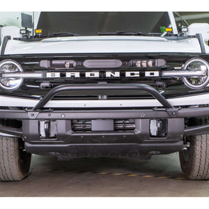 2021+ Ford Bronco Bull Bar for OEM Modular Bumper — Turn Offroad