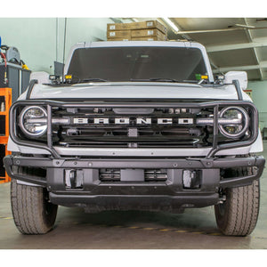2021+ Ford Bronco Grill Guard for OEM Modular Bumper — Turn Offroad