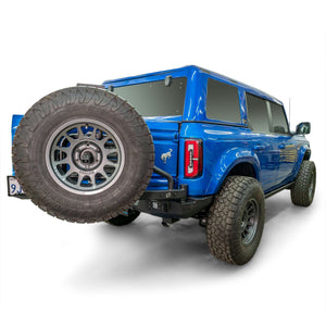 2021+ Ford Bronco Swing-Out Tire Carrier with Lights — Turn Offroad