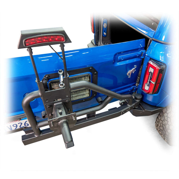 Swing-Out Tire Carrier with Lights for Ford Bronco