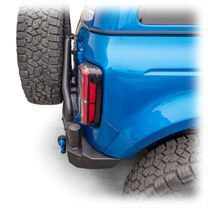 2021+ Ford Bronco Swing-Out Tire Carrier with Lights — Turn Offroad