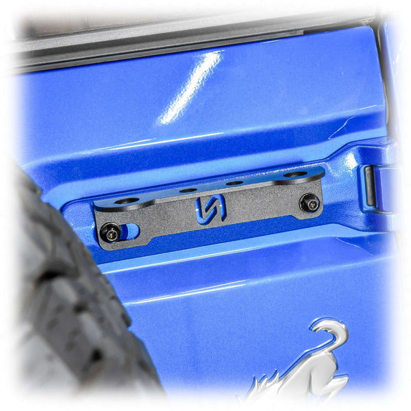 Tailgate Hinge Antenna and Whip Mount for Ford Bronco